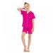 5-14Y Pajama Set for Kid Baby Boy Girl Button-up Cotton Pajama Sleepwear Nightwear Loungewear Clothes Set Gifts for Kids
