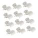 12pcs Hot Roller Clips Hair Curler Claw Hair Clips Replacement Roller Clips for Women Girls Styling