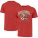 Men's '47 Scarlet San Francisco 49ers Regional Franklin T-Shirt