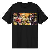 Unisex BIOWORLD Black Batman Harley Quinn Poison Ivy & Catwoman T-Shirt