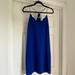 J. Crew Dresses | J. Crew Dress. Blue . Scalloped Neck & Back. Size 8 | Color: Blue | Size: 8