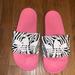 Adidas Shoes | Adidas Slides | Color: Pink/White | Size: 9