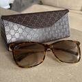 Gucci Accessories | Gucci 56mm Retro Sunglasses | Color: Brown | Size: Os