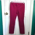 Victoria's Secret Pants & Jumpsuits | Body By Victoria High Rise Magenta Skinny Pants Size 2 | Color: Pink | Size: 2