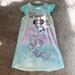 Disney Pajamas | Girls Nightgown | Color: Green/Pink | Size: 10g