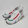 Adidas Shoes | Adidas Nmd R1 Spectoo White Multicolor Casual Sneakers Men's Size 9.5 | Color: Red/White | Size: 9.5