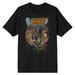 Unisex BIOWORLD Black Justice League T-Shirt