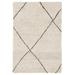 Brown/White 168 x 120 x 0.75 in Area Rug - Dash and Albert Rugs Numa Geometric Hand-Knotted Area Rug in Brown/Ivory | Wayfair DA1928-1014