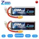 Zeee-Batterie Lipo 3S 2200mAh 11.1V 120C avec prise compte 60 pour voiture RC camion