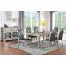 Rosdorf Park Imzo 6 - Person Dining Set Wood in Gray | 30 H x 42 W x 72 D in | Wayfair 177E19E63EB94CD387B0165BA774D0F6
