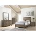 Winston Porter Jayvean Panel Bedroom Set Special Twin 3 Piece: Bed, 2 Nightstands Wood in Brown | 52 H x 43 W x 79 D in | Wayfair