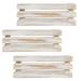 Inbox Zero Kreyton Magnetic Wood Pen Holder Wood in Brown/White | 2.67 H x 7.08 W x 2.51 D in | Wayfair 0A605CA252044C1CA92E3ACF421CE23A
