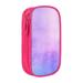XMXY Dreamy Purple Forest Large Capacity Pencil Case Portable Pencil Bags with Compartments Zipper Pink