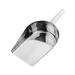 shpwfbe kitchen gadgets ice scoop ice scoop multi-purpose use stainless steel metal food scoop restaurant bar party wedding ice machine heavy duty silver