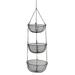 Shpwfbe Kitchen Gadgets Storage Containers Fruit Level House Hanging Stand Individually Style Height Basket Countrys Shelf Hanging 3 Adjustable