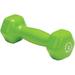 Body Solid Tools BSTVD3 3-Pound Vinyl Dumbbell (Green)