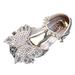 Fashion Spring And Summer Girls Sandals Dress Performance Dance Shoes Mesh Rhinestone Butterfly Pearl Belt Buckle Girl Flip Flop