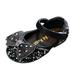 Fashion Spring And Summer Girls Sandals Dress Performance Dance Shoes Mesh Pearl Rhinestone Bow Elegant Style Girls Platform Sandals