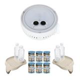 Intex Multi-Colored Spa Light & Cup Holder 2-Pack & Type S1 Pool Filters 6 Pack