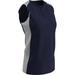 Champro Girls Diamond Fastpitch Jersey Navy | White Medium