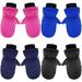 Waterproof Gloves Girls Baby Kids Snow Ski Mittens Pairs Toddler Warm Boys 4 Kids Gloves & Mittens Skiing Gloves for Kids