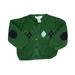 Pre-owned Janie and Jack Boys Green | Blue Sweater size: 12-18 Months