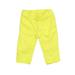 Pre-owned Gap Girls Yellow Pants size: 6-12 Months