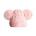 Wool Hat Keep Winter Knitting Hemming Ball Hiarball Childrens Warm Baby Kids Hat Captains Hat