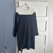 Athleta Dresses | Athleta Sweater Dress | Color: Black/Cream | Size: M