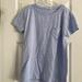 J. Crew Shirts & Tops | Crewcuts Girls Heart Pocket T-Shirt Size L 10-11 | Color: Blue | Size: Lg