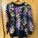 Lularoe Tops | Lularoe Hannah Floral Medium | Color: Black/Purple | Size: M