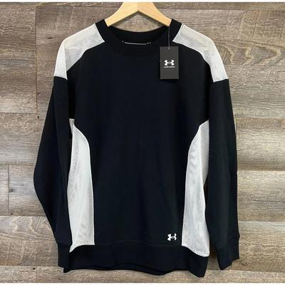 Under Armour Jackets & Coats | Nwt Under Armour Ua Volleyball Oversized Long Sleeve Womens Size Large | Color: Black | Size: L