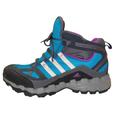 Adidas Shoes | Adidas Outdoor Hiking Shoe Goretex Boot Rugged Women’s 7 Blue/Gray 3 Stripes | Color: Blue/Gray | Size: 7