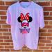 Disney Tops | Disney Disneyland Resort Women’s T-Shirt Medium Pink Minnie Mouse Sunglasses Nwt | Color: Pink | Size: M
