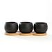 Dakota Fields Breahnna 4-Piece Ceramic Pot Planter Set Ceramic | 2.4 H x 8.9 W in | Wayfair 2E1F30AC350D4953AFC6B5416AF01756