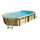 Piscine bois Azura 400x610x H.120 cm octogonale