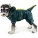 Sweet Pet Garden Dinosaur Costume - Pet Clothes for Dogs and Cats - Dog and Cat Apparel - Christmas Dog Outfit for Parties - Cosplay Hoodie for Gifts - Small Medium and Large Dog Warm Clothes
