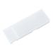 Dezsed Pencil Case School Supplies Translucent Matte Stationery Box Multi-functional Storage Pencil Box Student Stationery Box White