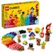 LEGO Classic Lots of Bricks Construction Toy Set 11030 Build a Smiley Emoji Parrot Flowers & More Creative Gift for Kids Boys Girls ages 5 Plus