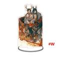 Cute Action Figure Stand Model Toys Ornaments Hua Cheng Collection Model Decoration Toys Acrylic Stand Figure Figure Model Toys Figure Model Plate Tian Guan Ci Fu W