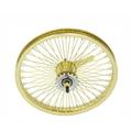 16 72 Spoke Coaster Wheel 14G Gold. Bicycle wheel bike wheel Lowrider bike wheel lowrider bicycle wheel chopper
