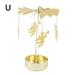 Christmas Rotary Candle Holder Romantic Metal Windmill Candle Holders For Home Xmas Gifts Christmas Year N5p2 New Ornament Y2E5