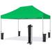 Eurmax Premium 10 x15 Ginkgo Ez Pop up Canopy Tent Bonus Wheeled Bag