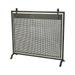 Industrial Metal Mesh Fire Screen Single Panel Fire Screen 36 By 38 inches Bailey Street Home 2499-Bel-3332616