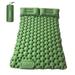 Anself 2 Person Camping Mat with Air Pillow Portable Air Mattress Waterproof Backpacking Sleeping Pad