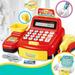 Toy Cash Register for Kids - Toy Cash Register Pretend Play Supermarket Cashier Playset With Shop Items Christmas Gifts