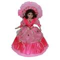 16inch Elegant Porcelain Doll with Stand lady and woman People Figures Dress Hat Kids Gift Adult Collections