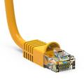 Cable Central LLC Cat 6 Ethernet Cable 50 Feet (50 Pack) High Speed Internet Patch Cord Cat 6 With RJ45 Connector - Yellow UTP Booted 50 Ft Computer Network Cable Internet Cable Cat 6 Cable