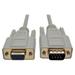 2PK Tripp Lite 6ft Serial Db9 Extension Cable M/f (P520006)