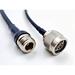 Cable Assemblies Now - 6 Foot Coaxial Assembly with N-Male Connector to N-Female Connector Using Genuine LMR-240/LMR240 Times Microwave Systems Low Loss 50hm Coaxial Cable